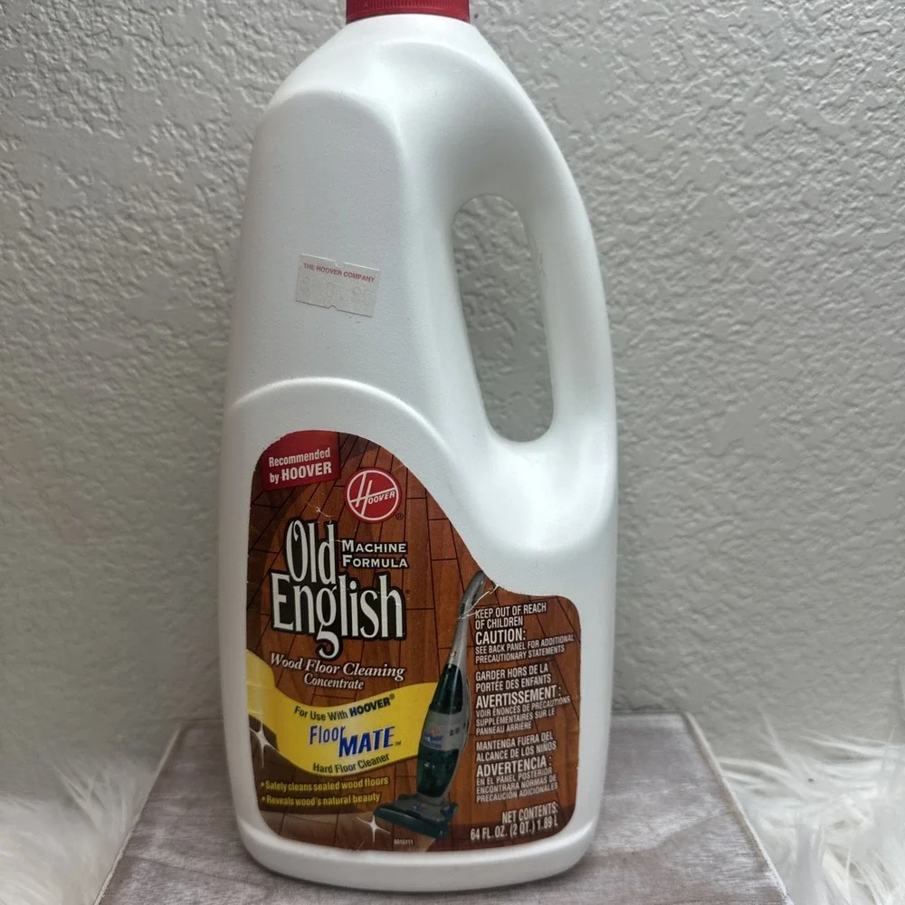 $31 🌙 Hoover Old English Floormate Machine Formula Wood Floor Cleaner 64oz